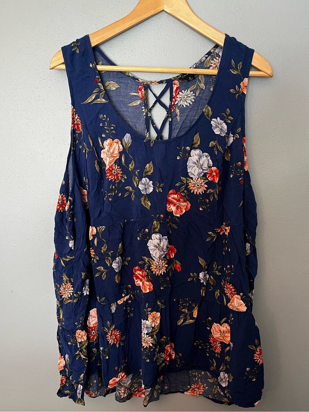 Torrid Crisscross Back Tank